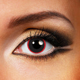 Lentilles de contact rouges Halloween Hell Raiser